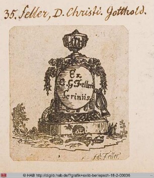 Wappen des Christian Gotthold Feller
