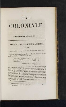 Novembre et Décembre 1851.