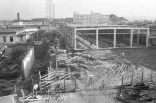 Betriebshof Tullastraße der Verkehrsbetriebe Karlsruhe (Straßenbahndepot Ost). Umbau und Erweiterung