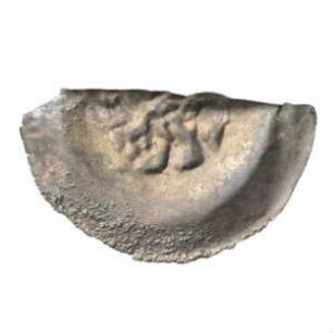 Fundmünze, Brakteat, 1253 - 1278