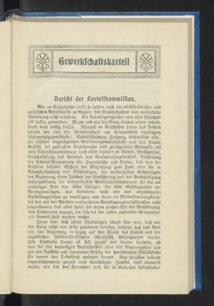 Gewerkschaftskartell.