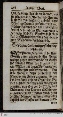 Sicyonia/ die heutige siebende Landschafft
