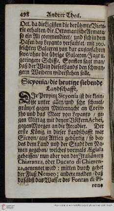 Sicyonia/ die heutige siebende Landschafft