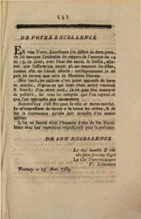 Livre Noir De Tournay, Ou Correspondance Du Ci-Devant Gouvernement Autrichien De Bruxelles : Avec ses Agens subalternes dans la Province du Tournèsis. 2