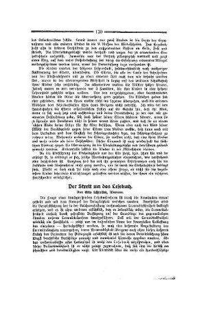 Der Streit um das Lesebuch
