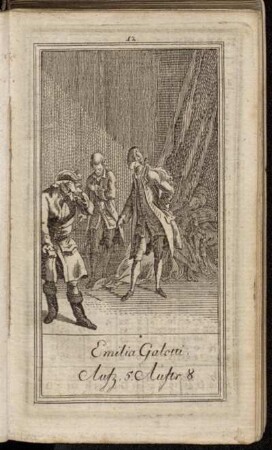 Emlia Galotti Aufz. 5. Auftr. 8.