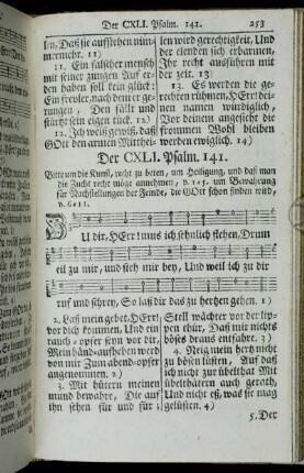 Der CXLI. - CL. Psalm