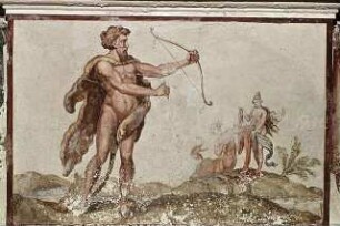 Herakles tötet den Kentauren Nessos