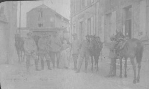 Erster Weltkrieg - "Kriegserinnerungen an Nordfrankreich und die Vogesen". "St. Masmes" (Dép. Marne)