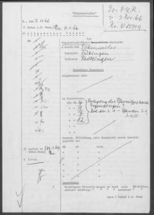 Eckenweiler mit Ergenzingen, Rohrdorf, Weitingen, Börstingen, Sulzau und Bieringen: Visitationsbericht mit Pfarrbericht 1965