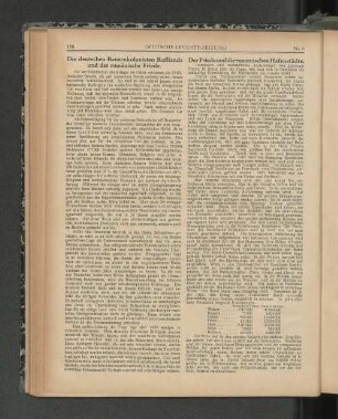 Der Friede und die rumänischen Hafenstädte.