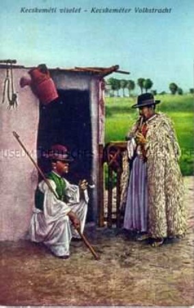Ungarische Bauern in Tracht