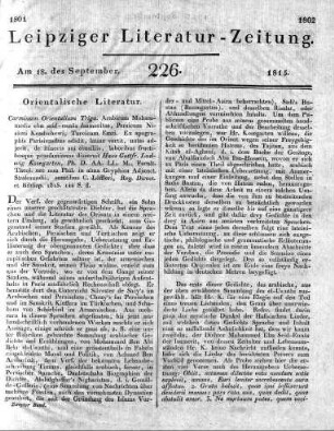 1815-09-18 : 226. Stück