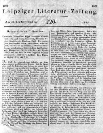 1815-09-18 : 226. Stück