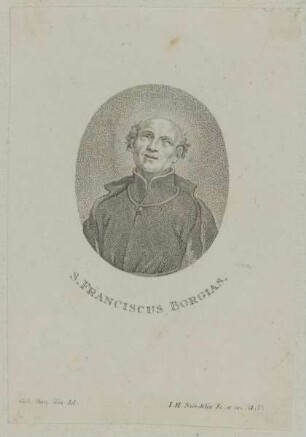 Bildnis des Franciscvs Borgias