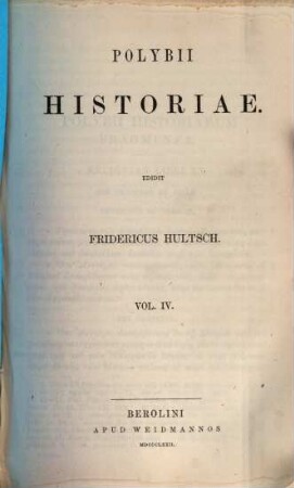 Polybii historiae, 4