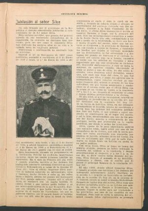 Jubilación al señor Silva