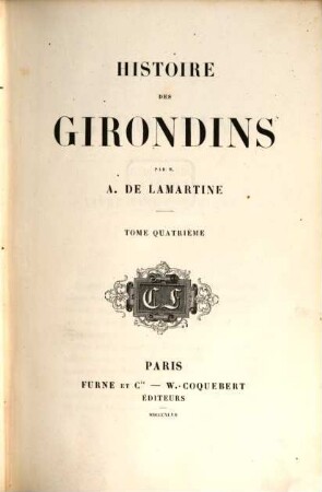 Histoire des Girondins. 4