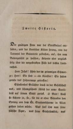 Zweite Historie