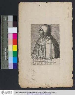 Hieronymus Savanarola, Ferrariensis