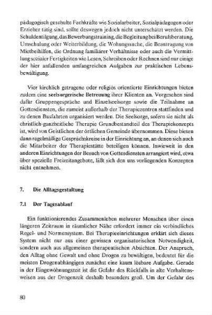 80-84, 7.1 Der Tagesablauf