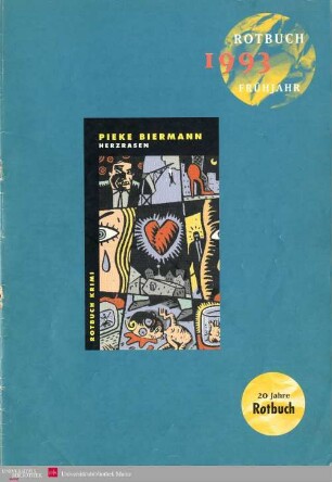 Programmvorschau Rotbuch Frühjahr 1993