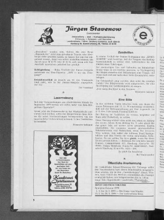 Zuschriften
