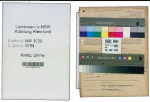 Entnazifizierung Emmy Kreitz , geb. 05.08.1904 ()