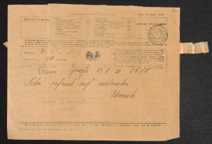 Brief von Fritz von Unruh an Gerhart Hauptmann und Margarete Hauptmann