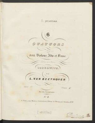 No. 2: 2. Quatuor