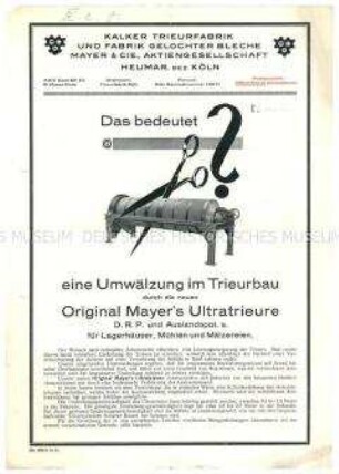 Saatgut-Ultratrieure