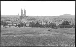 Oschatz. Blick auf Oschatz