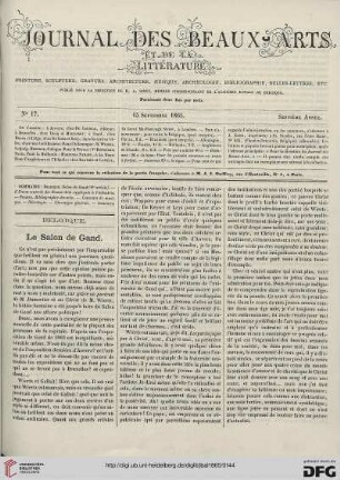 Nr. 17 (15 Septembre 1865)