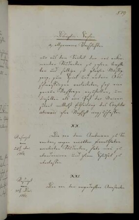 [Auszug aus:] Verhängung des Consilium Abeundi für einen aus dem Arrest in Eddigehausen geflohenen Studierenden.