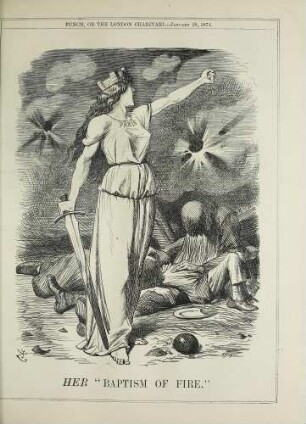 Her "baptism of fire"