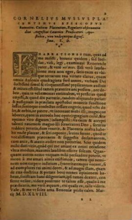 Enarrationes Evangeliorvm A Septvagesima Vsqve Ad Octavam Paschae, iuxta sensum literalem : Praemissis Svppvtationibus Temporum totius vitae D. Iesu, & descriptionibus Palestinae ...