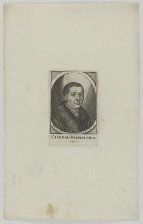 Bildnis des Cunrad Beheim