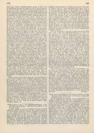 179-180 [Rezension] Strauß und Torney, Victor von, Die altägyptischen Götter und Göttersagen