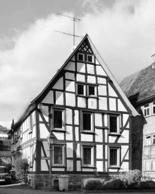 Fachwerkhaus; Schotten, Kirchstraße 27