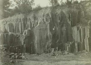 Wälsche bei Rochlitz, Quarzporphyrbruch (Junghansischer Bruch)