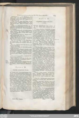 Caput. III. Consensus antiquiorum Patrum.