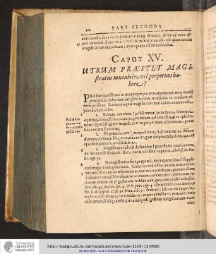 Pars Secunda. Caput XV.