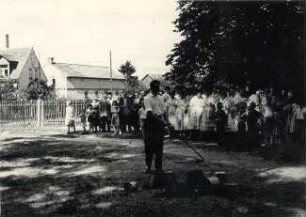 Hahnschlagen in Heinersbrück : Ort: Most / Heinersbrück. Hahnschlagen