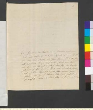 Brief von Lecerf, Justus Amadeus an Goethe, Johann Wolfgang von