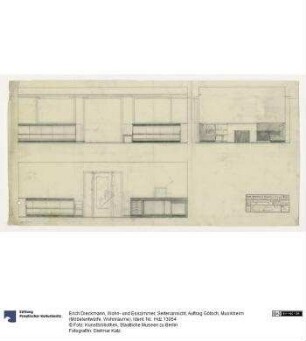 Wohn- und Esszimmer, Seitenansicht (Auftrag Götsch, Musikheim)