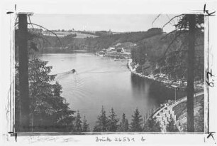 Kriebstein. Zschopautalsperre - Stausee