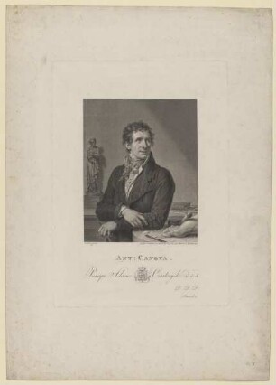 Bildnis des Ant. Canova