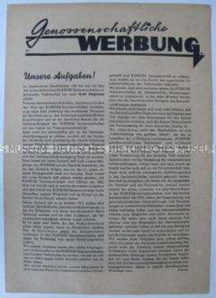 Mittteilungsblatt der Sächsischen Konsumgenossenschaften