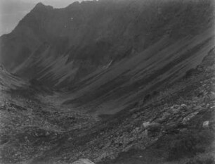 Lamsenjoch : Blick auf das Lamsenjoch, gelegen im Karwendelgebirge.