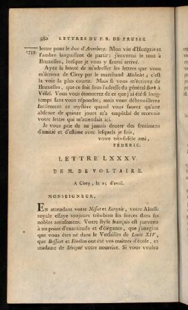 380-389, Lettre LXXXV.-LXXXVI.